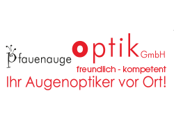 Logo Optik Pfauenauge - unser Sponsor